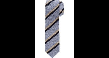 OLYMP Stropdas blauw, Gestreept