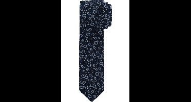 OLYMP Stropdas marine, Bloemen