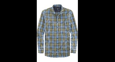 OLYMP Casual Modern Fit Overhemd groen, Ruit