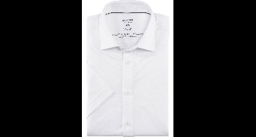 OLYMP Level Five 24/Seven Body Fit Jersey overhemd wit, Effen