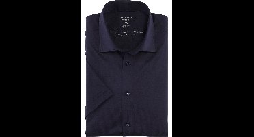 OLYMP Level Five 24/Seven Body Fit Jersey overhemd marine, Effen