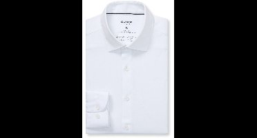 OLYMP Level Five 24/Seven Body Fit Jersey overhemd wit, Effen