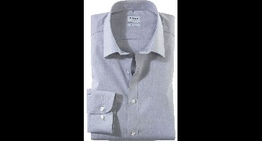 OLYMP Level Five Body Fit Overhemd middengrijs, Effen