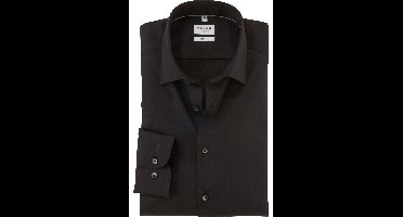 OLYMP Level Five Body Fit Overhemd zwart, Effen