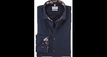 OLYMP Level Five Body Fit Overhemd marine, Faux-uni