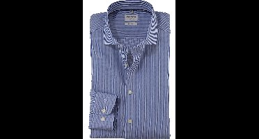 OLYMP Level Five Body Fit Overhemd koninklijk, Gestreept