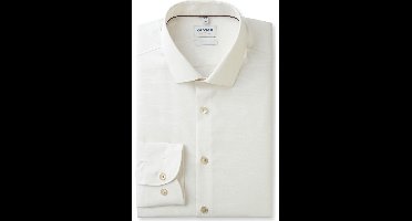 OLYMP Level Five Body Fit Overhemd ML6 (vanaf 68 CM) lichtbeige