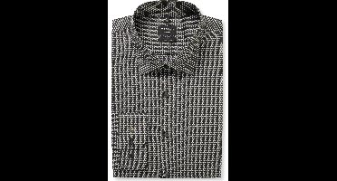 OLYMP No. Six Super Slim Overhemd noga, Bedrukt