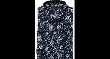 OLYMP Luxor Modern Fit Overhemd Korte mouw marine