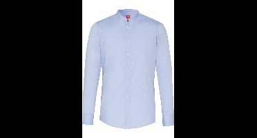 Pure Slim Fit Overhemd lichtblauw, Effen