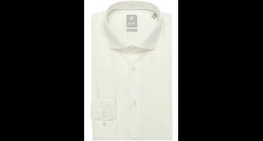Pure Extra Slim Overhemd ecru, Effen