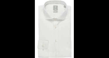 Pure Extra Slim Overhemd wit, Effen