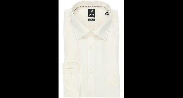 Pure Modern Fit Overhemd ecru, Effen