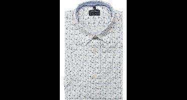 OLYMP Casual Regular Fit Overhemd Korte mouw ecru