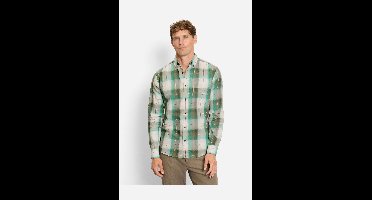 OLYMP Casual Regular Fit Overhemd groen, Ruit