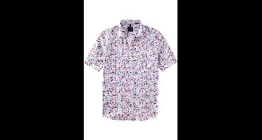 OLYMP Casual Regular Fit Overhemd Korte mouw rood
