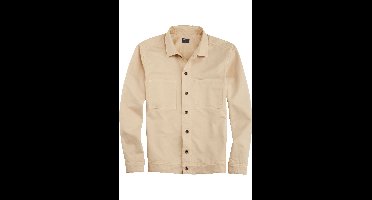 OLYMP Casual Regular Fit Overshirt natuurlijk, Effen
