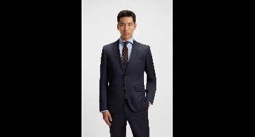 BOSS Jas donkerblauw, Effen