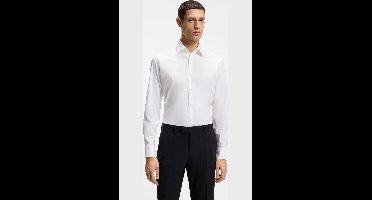 BOSS Overhemd wit, Effen