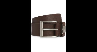 BOSS Riem donkerbruin, Effen