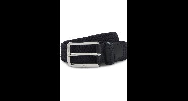 BOSS Riem donkerblauw, Effen