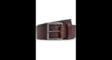 BOSS Riem donkerbruin, Effen