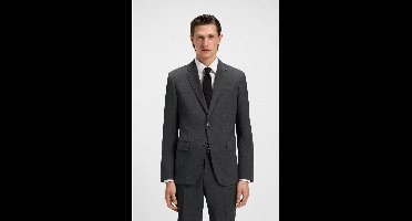 BOSS Jas donkergrijs, Effen