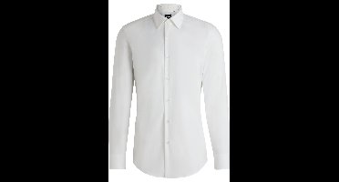 BOSS Overhemd wit, Effen