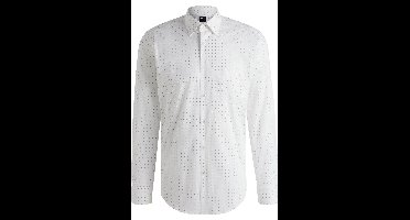 BOSS Overhemd lichtblauw, Motief