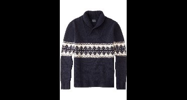 OLYMP Casual Regular Fit Trui marine, Motief
