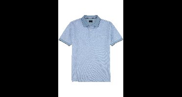 OLYMP Casual Regular Fit Polo shirt Korte mouw blauw