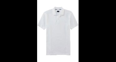 OLYMP Casual Regular Fit Polo shirt Korte mouw wit