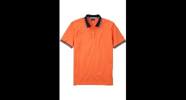OLYMP Casual Regular Fit Polo shirt Korte mouw oranje