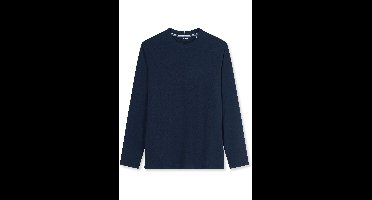 OLYMP Casual Regular Fit Longsleeve marine, Effen