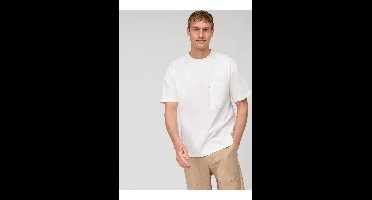 OLYMP Casual Relaxed Fit T-Shirt ecru, Effen
