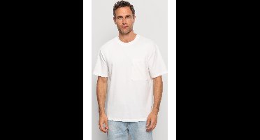 OLYMP Casual Relaxed Fit Overhemd Korte mouw ecru