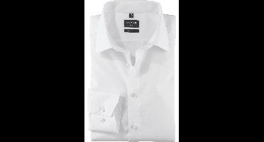 OLYMP Luxor Modern Fit Overhemd wit, Effen