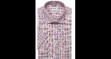 OLYMP Level Five Body Fit Overhemd Korte mouw zalm