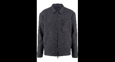 OLYMP SIGNATURE Casual Tailored Fit Overshirt antraciet, Effen