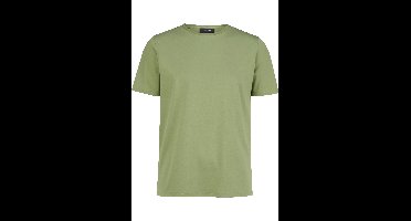 OLYMP SIGNATURE Casual Regular Fit T-Shirt ronde hals lichtgroen, Effen