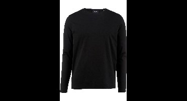 OLYMP SIGNATURE Casual Regular Fit Longsleeve zwart, Effen