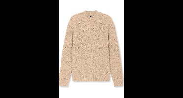 OLYMP SIGNATURE Casual Regular Fit Trui Coltrui caramel, Cable knit
