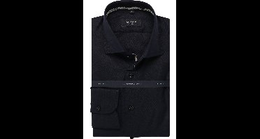 OLYMP SIGNATURE Tailored Fit Overhemd nachtblauw, Effen