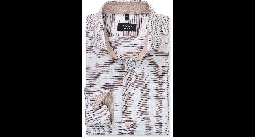 OLYMP SIGNATURE Tailored Fit Overhemd noga, Ruit