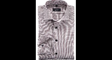 OLYMP SIGNATURE Tailored Fit Overhemd ML6 (vanaf 68 CM) bruinrood