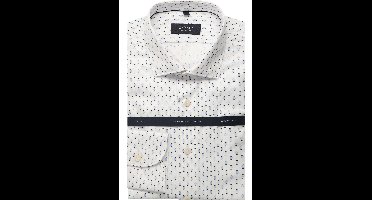 OLYMP SIGNATURE Tailored Fit Overhemd blauw, Effen