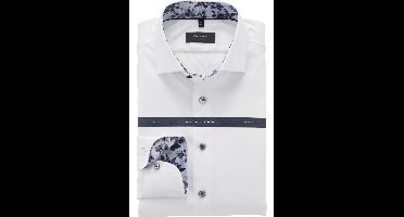 OLYMP SIGNATURE Tailored Fit Overhemd wit, Effen