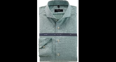 OLYMP SIGNATURE Tailored Fit Overhemd groen, Effen