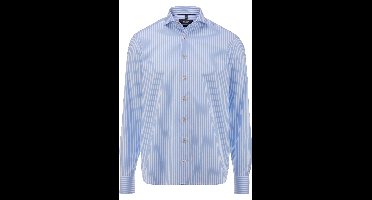 OLYMP SIGNATURE Casual Tailored Fit Overhemd blauw, Gestreept