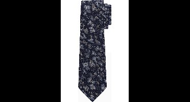 OLYMP SIGNATURE Stropdas blauw, Bloemen